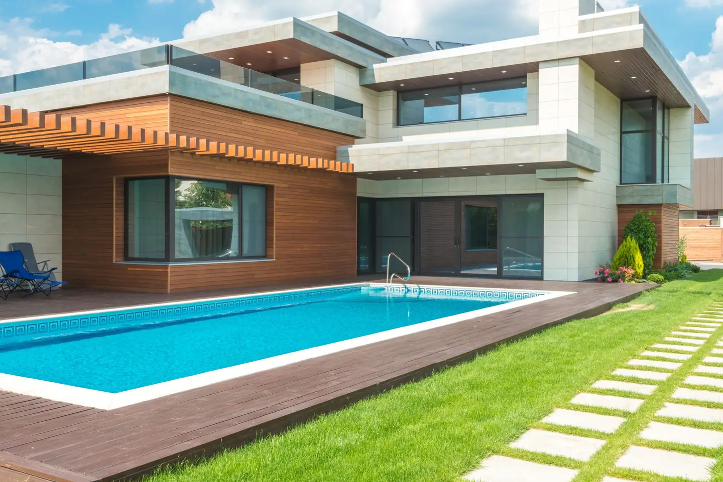 Swimming pool built in Whitebridge, NSW
